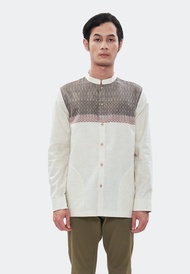 MANZONE kemeja Koko Lengan panjang AL-JAMAL