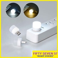 USB Mini Portable Light Bulb USB Small Reading Light LED Emergency Warm Cool light bulb 5V 2W Bulb L