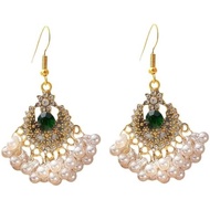 Indian Bohemian Women Earrings Unique Gold Tone Hook Accessories Statement Tone Fish Relief Drop Boh