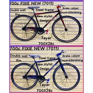 Ready Stock / Basikal Fixie / bicycle Fixie / basikal budak / 700c Fixie / BASIKAL DEWASA / 7011