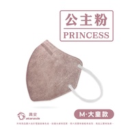 【興安】兒童3D立體醫用口罩/ 公主粉大童 50入/1盒
