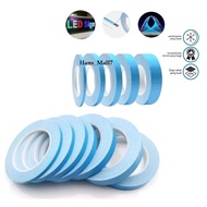 Hans- Double Tip 10M Super Sticky Adhesive 2 Sides Most Dable Clear Tip Medium Diameter Very Sticky/