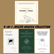 Joseph Nguyen 4-in-1 Collection | Overthinking, Boundaries, Decision Making & Mind Peace