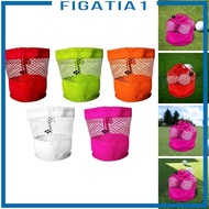 [figatia1] Golf Ball Bag Portable Small Net Bag Golf Ball Storage Bag Drawstring Pouch for