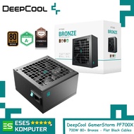 PSU DeepCool GamerStorm PF700X 700W 80+ Bronze | All Flat Black Cables