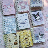 Sanrio Notebook Kuromi Cinnamoroll Pompompurin My Melody Daily Weekly Planner Agenda Weekly Stationery Office School Supplies