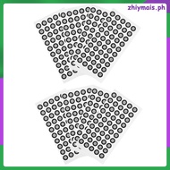 1100Pcs 3D Scanner Positioning Markers for 3D Scanner Black Pet Material  zhiymais