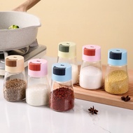 Kitchen Spice Dispenser Glass Seasoning Bottle 100ML Automatic Seasoning Holder/Salt Bottle Holder/Pepper Bottle Holder