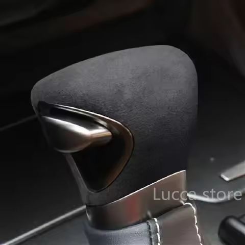 For Lexus NX 300h 450h RX 400h GS ES IS UX 250h F Sport Ultrasuede Wrap Gear Shift Knob ABS Trim Cov