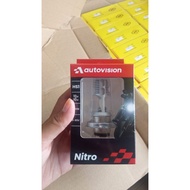 Bulb LED Headlight DC nitro HS1 12V 10w/ 10w near light WHITE far YELLOW original AUTOVISION