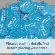 Personalized Tags For BOY Birthday Christening Baptism | Sold by Set With or Without String | Tag Sh