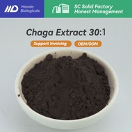 Food grade Chaga powder/Chaga extract 30:1-derived from Inonotus obliquus containing Chaga polysaccharide/triterpene water-soluble raw materials wholesale spot