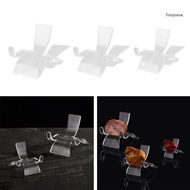 【CH*】 Jewelry Stand Transparent Acrylic Metal Jewelry Display Stand  Ornament