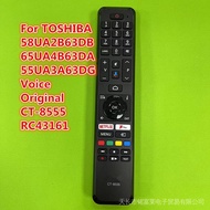 New   CT-8555 RC43161 For TOSHIBA Smart Voice TV Remote Control NETFLIX Freeview Play 58UA2B63DB 55U