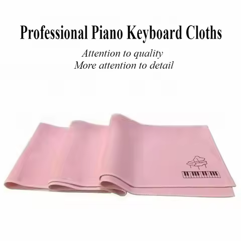 1PC Durable Flannel Piano Key Cover Keyboard Protective Dirt-Proof Cover Keyboard Cover Piano Access