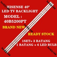 1SET Hisense 40B5200PT HZ40E35D 40inch TV backlight 40B5200PT HZ40E35D 40H4030F 40H4009 40H4F 40H403