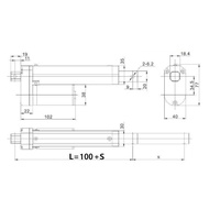 Mirco Electric Ear Actuator 100N/200N/300N/500N/700N/900N/1000N Motor Controller DC 12V Mini
