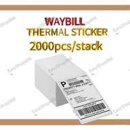 Easyshop888 A6 waybill thermal sticker big stack