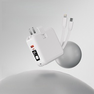 【รับประกัน 2 ปี】NEW ACMIC Power Bank 20000mAh รุ่น W1501 แบตสำรอง มีสายชาร์จในตัว ชาร์จไว มีประกันศู