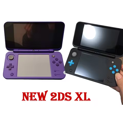 New 2DS XL/LL Retro Video Game Console Original Refurbished FBI Unlocked 2DS/3DS Free Games - A Nost
