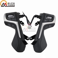 ปุ่มควบคุมพวงมาลัยสำหรับ2016 2017 2018 Toyota Land Cruiser ปุ่ม Prado อุปกรณ์เสริมรถยนต์