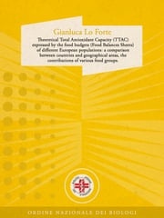 Theoretical Total Antioxidant Capacity (TTAC) expressed by the food budgets (Food Balances Sheets) of different European populations: a comparison between countries and geographical areas, the contributions of various food groups. Gianluca Lo Forte