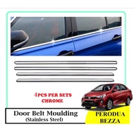 BEZZA CAR WINDOW MOULDING CHROME TRIM