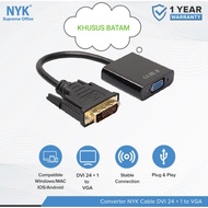 Dvi 24+1 to vga female active dvi-d to vga converter cable adapter vga to dvi
