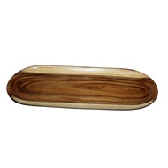 Long Wooden Oval Tray / Lechon Tray / Serving Tray 2x12x30 inches