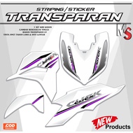 Glossy Laminated Transparent Striping Vario 125 New 2023 Latest Vietnam Custom Click Sticker 01 Stic