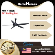 Midea MFC-140CJR 5 Blades Ceiling Fan with 3 Speed Remote Control MFC140CJR Coin Fan- Homehero2u