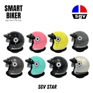 SGV STAR (Double Visor With Tinted Sunglass) 100% Original Size 60cm