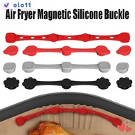 ELO Air Fryer Magnets for Parchment Paper, Fixation Device Non-Scratch Design Air Fryer Magnetic Sil