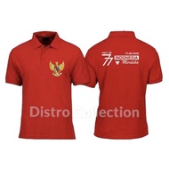 Indonesian Independence Day 77th Anniversary POLO T-Shirt// Cool T-Shirt