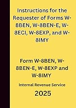 Instructions for the Requester of Forms W-8BEN, W-8BEN-E, W-8ECI, W-8EXP, and W-8IMY: Form W-8BEN, W