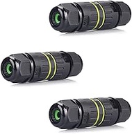 YETOR Junction Box Outdoor,IP68 M20 2Way 2Core Electrical Cable Connector for 9-12mm Wire Range(AC 4