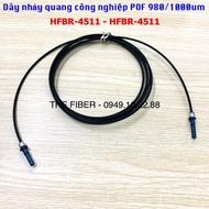 Dây Nhảy Quang Công Nghiệp POF 980/1000um HFBR-4511--HFBR-4511 Simplex - Chiều dài theo yêu cầu