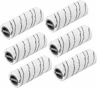 NIYATA Set of 6 Replacement Parts for Karcher, Microfibre Roller Set for Kärcher FC7 FC5 FC3, Roller