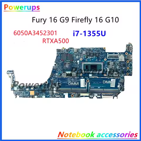 New Tested Laptop Motherboard For HP Zbook Fury 16 G9 Firefly 14 16 G10 6050A3452301 i5-1335u i7-135