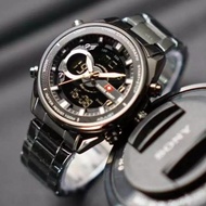 Jam Tangan Pria Swiss Army Dual Time Special Edition