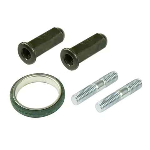 L9BC Metal Exhaust Gasket For GY6 Engines 50cc 70cc 90cc 110cc 125cc 150cc Pack of 5 Exhaust Studs B