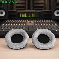 DNOVING 2PCS Noise Isolation Ear Cushions, 100mm Velvet Replacement Ear Pads, Memory Foam Soft and C