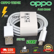 KABEL DATA OPPO RENO 80 WATT / 65 / 33 / 80W/33/65W SUPER VOOC 6.5A 6.5 AMPERE FLASH CHARGE TYPE C / TEPSI /COPOTAN CABUTAN BAWAAN HP / ORIGINAL 100%/ KABEL CASAN COPOTAN RENO 7/8/9/10 PRO/A95/A96 5G A58/A78/A77/A7S