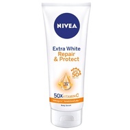 [Hot Deal] Free delivery จัดส่งฟรี Nivea Extra White Repair & Protect Body Serum SPF50 180ml. Cash o