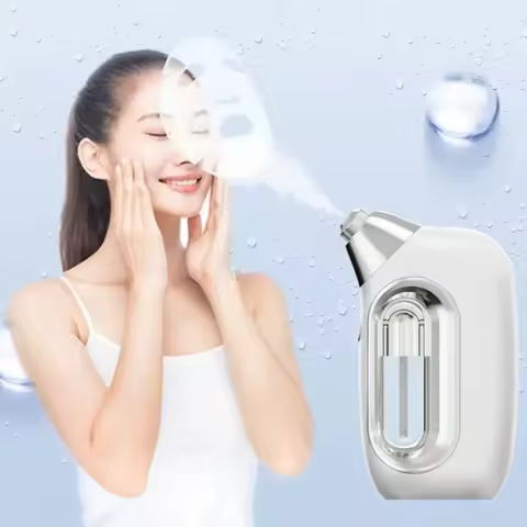 Professional Beauty Machine Women Skincare Oxygen Vaporizer Portable Self Face Steam Device Esthetic