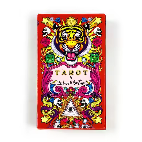 New Tarot Cards Of Arrival Traditional Chinese Style Tiger Deck Oracle English Visions Divination Ed