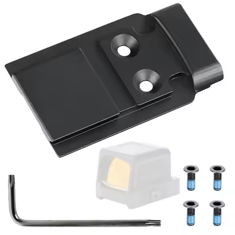 Red Dot Mounting Adapter Plate for Compatible with Model 17 19 MOS for 509T