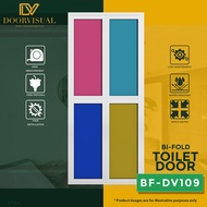 Aluminium Bi-fold Toilet Door Design BF-DV109 | BiFold Toilet Door Specialist Shop in Singapore