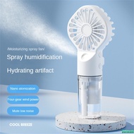 Outwalk Handheld Spray Fan Mini Humidification Fan Usb Rechargeable Fan Spray Humidification Cooling Water Replenishment Small Fan