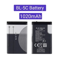 New BL-5C1020mAh Mobile Phone Battery For Nokia BL-5C1100 6600 6230 1108 1112 1200n70n91N-Gage Repla